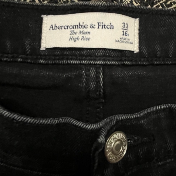 Abercrombie & fitch mom high rise Size 33/16r - Picture 1 of 4